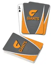 Greater Western Giants AFL Deck Playing Cards Poker Cards