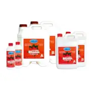 Hy-Gen Hydro Bloom A+B - 1L 5L 20L Set (2-Part Hydroponic Specific Base Nutrient