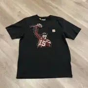 Inwayoveryourhead Carhartt Pocket Patrick Mahomes Super Bowl Tee Black Size L