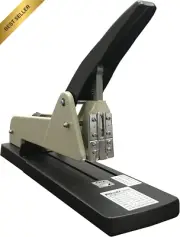Heavy Duty Long Reach Stapler, 200 Sheet Capacity, Includes Staples, Office/Home