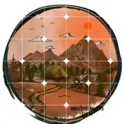 Sublimation Print Western Camping Scene Ready to Press Heat Transfer