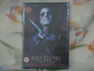 Alice Cooper dvd=Theater of Death (全新未拆封)
