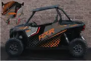2014 - 2018 Polaris RZR XP 1000 Graphics Kit D46-1 Orange