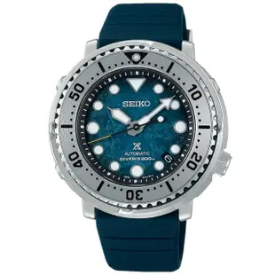 【SEIKO 精工】PROSPEX系列 愛海洋 南極企鵝 200米潛水機械腕錶 母親節 禮物 SK042(SRPH77K1/4R35-04Z0G)
