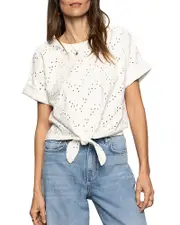 Sanctuary All Day Eyelet Tee