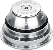 WFS HY875 1-1/8"-1-1/2" Semi-Integrated Threadless Headset 15.4mm Top Cone, Silver, HS06ZQSIL