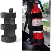 Adjustable Roll Bar Fire Extinguisher Mount Holder 3 lb for Jeep Wrangler Unlimited CJ YJ LJ TJ JK JKU JL JLU