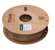 eSUN PLA+ hs 3D Filament - Brown - 1.75mm 1kg -