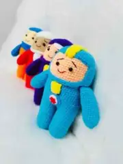 Go Jetters Crochet, Xuli, Kyan, Lars, Foz, Baby Gift