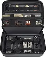 ANKHOH Pocket Knife Display Case, 24+ Folding Knife Collection Storage Organizer Holder, Small Knives Protector Box for Tactical/Hunting/Edc/Survival (Grey)