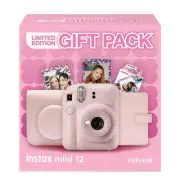 FujiFilm Instax Mini 12 Limited Edition Instant Camera Gift Pack - Blossom Pink