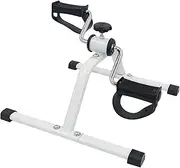 Oshhni Folding Pedal Exercise Bike Stepper Mini Pedal Exerciser Fitness Resistance Training Portable Foldable Trainer for Sport Gym