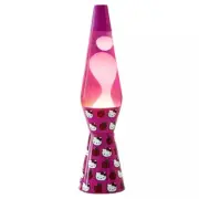 Hello Kitty 16" Lava Motion Volcano Lamp, Pink Wax in Pink Liquid