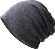 [HAMKVBPR] Women's Knitted Hat Autumn And Winter Pullover Hat Casual Knit Hat Brimless Hat for Cold Weather