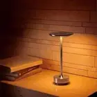 Bedside Lamp Desk Light Rechargeable Cordless Table Lamp Dimmable Waterproof