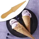 Ice Cream Cone Maker Portable Wooden Cone Roller Pastry