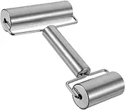 BIUDECO Sturdy Metal Rolling Pin Kitchen Rolling Stick for Baking Nonstick Dough Roller Pin for DIY and Professional Use