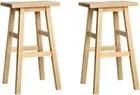 Bar Stools Stool Set of 2 Kitchen Swivel Counter Barstools Dining Chair Chairs N