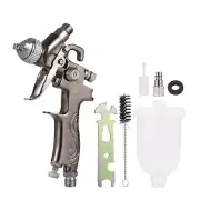 New High Quality Air Spray Gun Mini Paint Spraying Gun Kit 0.8mm Nozzle 250ml