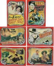 6 Card Lot *TOM KEENE* 1993 Riders of the Silver Screen Cards