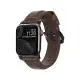 美國NOMADxHORWEEN Apple Watch專用皮革錶帶-經典黑
