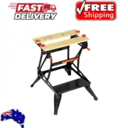 BLACK+DECKER WM536-XJ Workmate Dual Height Workbench, Workshop Equipment Black