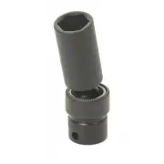 Grey Pneumatic 1022UD 3/8" Drive x 11/16" Universal Deep Impact Socket, 6-Point
