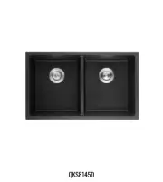 KDK Quartz Under-mount kitchen sink-QKS8145D-MB