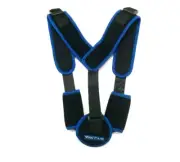Adjustable Unisex Posture Corrector | Back & Shoulder Support Brace | Black 28”-