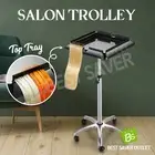 Hair Salon Trolley Hairdressing Storage Cart Beauty Tool Extension Colouring