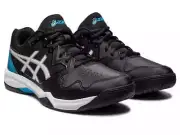Asics Gel-Dedicate 7 1041A223.004 Sneakers Men's 10.5 Black Tennis Shoes EEE3429