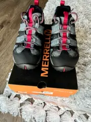Merrell Women's Size 7 Siren Hex Q2 Hiking Boots Turbulence Gray