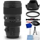 Sigma 50-100mm F/1.8 DC HSM Art Lens for Nikon F - 7PC Accessory Bundle