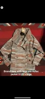 Women’s Sts Ranch Aztec Jacket Xl Country Western