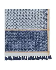 Gerard Darel Olwen Tassel Trim Printed Scarf
