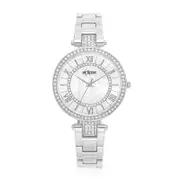Eclipse Mother of Pearl Silver Tone Watch