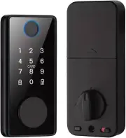 Auto-Lock Bolt Fingerprint Keypad Passcode Electronic Smart Lock, Keyless