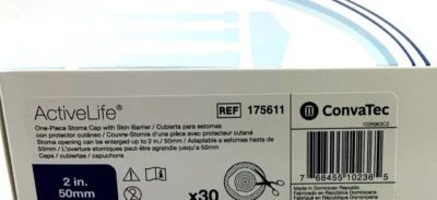 175611 Stoma Cap ActiveLife 19-50 mm Stoma Opening, Opaque, One-Piece - 13 ONLY