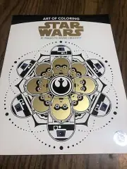 Star Wars Art of Coloring Book Lootcrate Edition Disney Lucasfilm