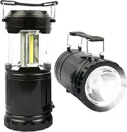 Camping Lamp - Telescopic Outdoor Flashlight,with Hook and Handle, Adjustable Brightness, High Brightness for Outdoor Survival Storm Hunting