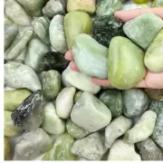 Elegant 40 lbs Jade Pebbles: 2-3 Inch Decorative Stones for Plants & Landscaping