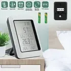 Hygrometer Thermometer Digital LCD Temperature Humidity Meter Monitor for Room