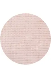 Bubble Washable Rug - Blush 200X200Cm