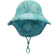 [YaMangShe] Children's Toddler Summer Bucket Sun hat Breathable Adjustable Fisherman hat