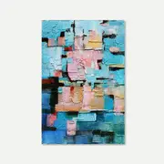 Vivacious & Free Series - Original Oil Paint On Canvas - Style A