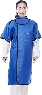 X-ray Protective Lead Apron Adult Vest with Thyroid Shield Collar, Lightweight Radiology Aprons Shields