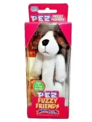 PEZ 2002 Fuzzy Friends Dispenser Barney the Beagle From Cat and Dog Series Candy