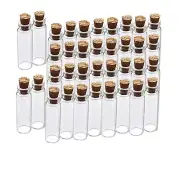 Wholesale Small Glass Vials With Cork Tops Bottles Little Empty Jars Bottles