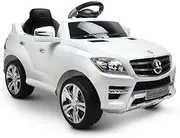 RIGO Kids Ride On Car Toy Cars 12V Remote Control - White