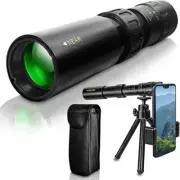 10-300X40mm HD Powerful Monocular Telescope Phone Camera Zoom Tripod New Pack